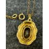 Image 3 : LOT OF 2 - GOLD NECKLACE W/ VICTORIAN PENDANT & POCKET WATCH