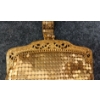 Image 4 : LOT OF 2 - CORDE & MESH WHITNG & DAVIS CO. GOLD HANDBAG & COIN PURSE