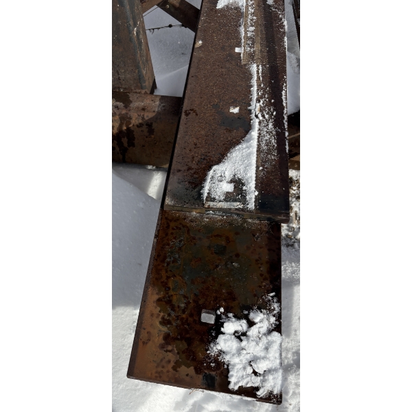 LOT OF 2 - BOLT ON CUTTING EDGE - 8 X 3/4" X 9, 10' - NEW