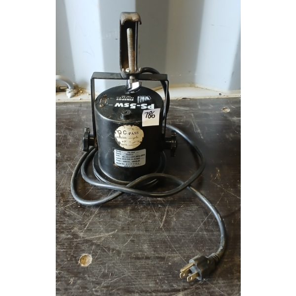 PS-5SW PINSPOT SWITCHABLE LIGHT