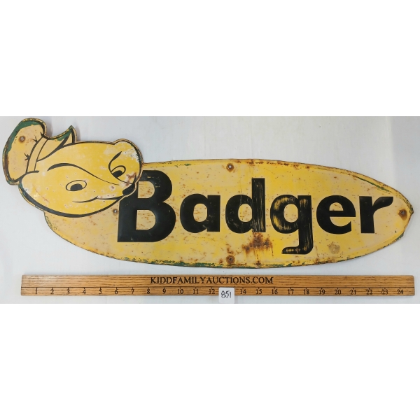 BADGER - SST EMBOSSED SIGN