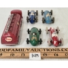 Image 4 : LOT OF 5 - DINKY TOYS DIECAST CARS - ESSO TANKER, TALBOT LAGO, MASERATI, VANWALL & FERRARI