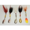 Image 3 : QTY OF FISHING LURES & CREEL BASKET
