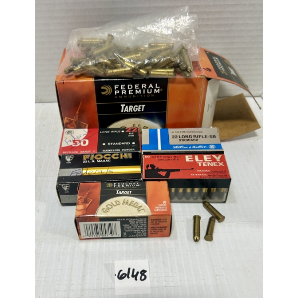 AMMO: APPROX 400X MIXED .22 LR