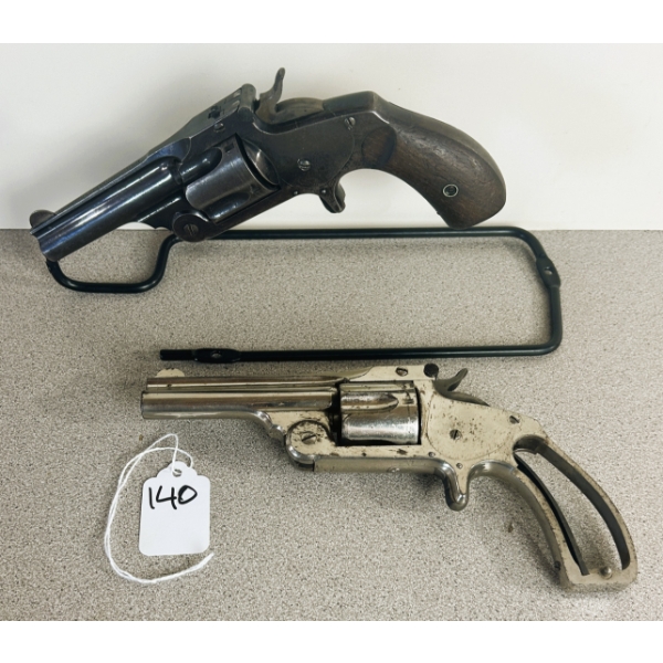 LOT OF 2 - SMITH AND WESSON SINGLE ACTION REVOLVERS - PROHIB