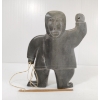 Image 3 : SPEAR HUNTER - SIGNED - STONE, SINEW & WOOD