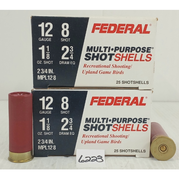 AMMO: 48X MIXED WINCHESTER 12GA 2 3/4IN - 8 SHOT
