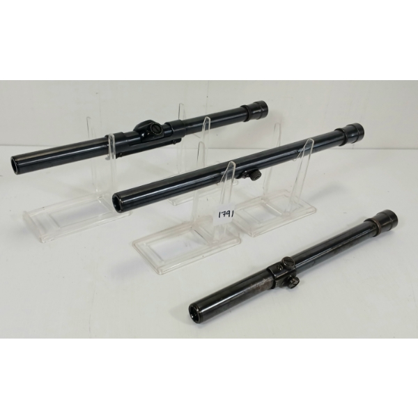 LOT OF 3 - WEAVER G6, B6 & B4 SCOPES