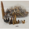 Image 1 : AMMO / BRASS / BULLETS: QTY OF MISC RNDS - INCL .30-30, 9MM, 6.5X55, ETC - 6LBS