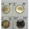 Image 3 : LOT OF 12 - CDN TOONIES - INCL 1998, 2005 & 2008 ETC