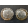 Image 6 : LOT OF 2 - CBW COBOURG & UNMARKED - CLEAR SAND BLASTED - FLUTED & YORK - SELTZER BOTTLES