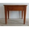 Image 4 : PINE SIDE TABLE W/ DRAWER