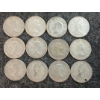 Image 2 : LOT OF 12 - 1940-1965 CDN 10 CENT COINS