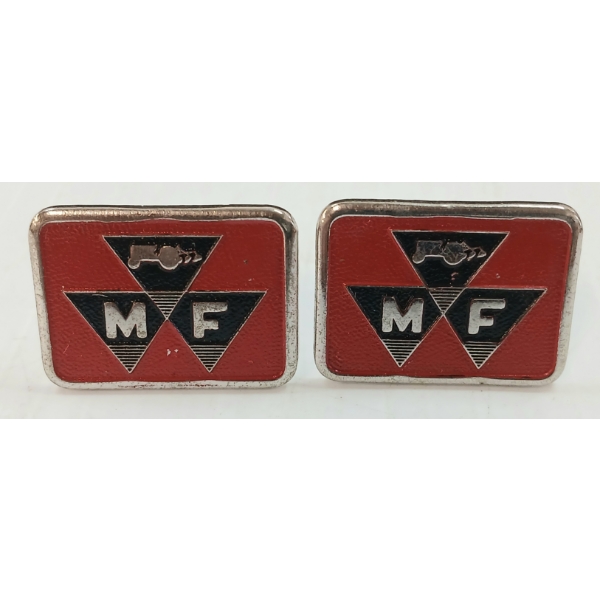 PAIR OF MASSEY FERGUSON CUFF LINKS