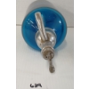 Image 6 : NEW YORK SELTZER WATER - COBALT BLUE ACID-ETCHED - SELTZER BOTTLE