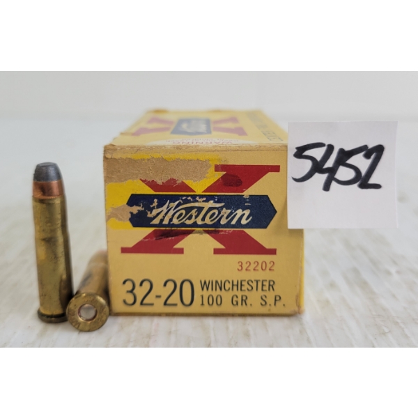 AMMO: 50X WINCHESTER SUPER-X .32-320WIN - 100GR - SP
