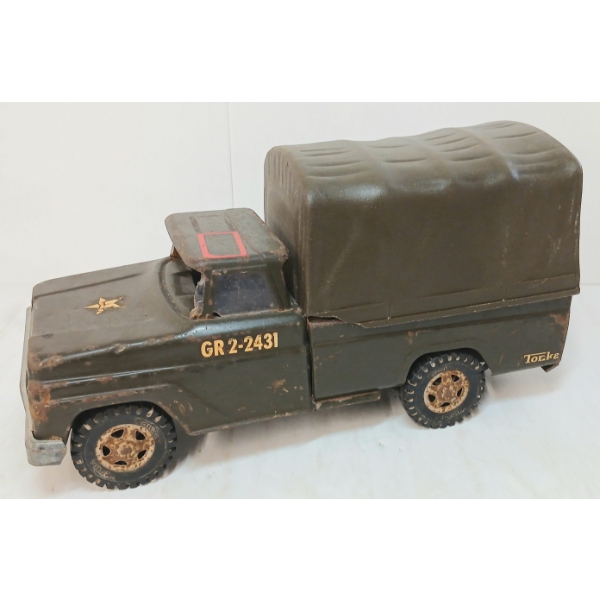 TONKA PRESSED STEEL ARMY TRUCK