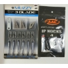 Image 4 : LOT OF 8 - HEAD-LOC ARROW QUIVER, AAE IP NOCKS, MUZZY BROADHEADS, ETC