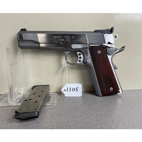 SPRINGFIELD ARMORY MODEL 1911-A1 IN .45 ACP - RESTRICTED 
