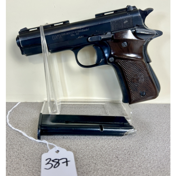 LLAMA ESPECIAL IN .22 LR - PROHIB