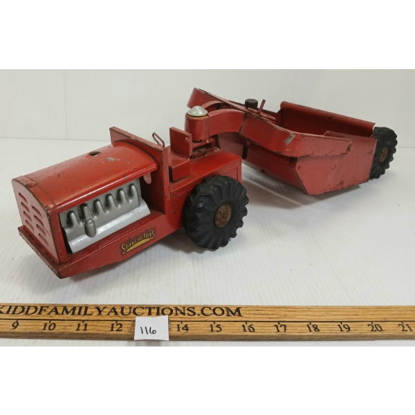 STRUCTO TOYS PRESSED STEEL SCRAPER