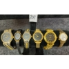Image 1 : LOT OF 6 - GOLD TONED WATCHES - INCL TIMEX, CARDINAL & GENEVA