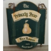 Image 1 : "THE PRINCELY PEAR TEA ROOM & GUEST HOUSE" DOUBLE SIDED WOOD HANGING SIGN