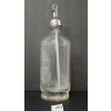 Image 4 : SPOKANE SODA BOTTLING WORKS - CLEAR SANDBLASTED - SELTZER BOTTLE
