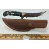 Image 4 : 401 CHIPFLINT KALINGA BUCK KNIFE W/ LEATHER SHEATH