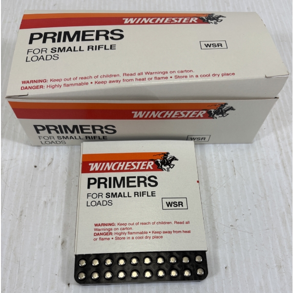 PRIMERS: 1000X WINCHESTER - SMALL RIFLE