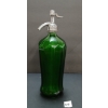 Image 3 : THE FAMOUS NEMASKET CARB. WATER - EMERALD GREEN ACID-ETCHED TAHITI / POTELLO - 26OZ SELTZER BOTTLE