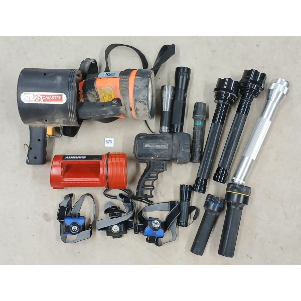 JOB LOT - HEADLAMPSL, FLASHLIGHTS & WORK LIGHTS