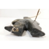 Image 10 : SPEAR HUNTER - SIGNED - STONE, SINEW & WOOD