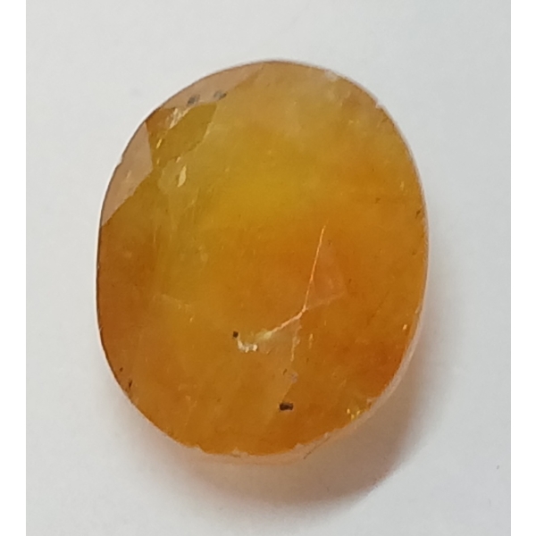 NATURAL YELLOW SAPPHIRE - OVAL