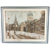 Image 1 : CITYSCAPE BY LAURENCE - FRAMED OIL ON CANVAS