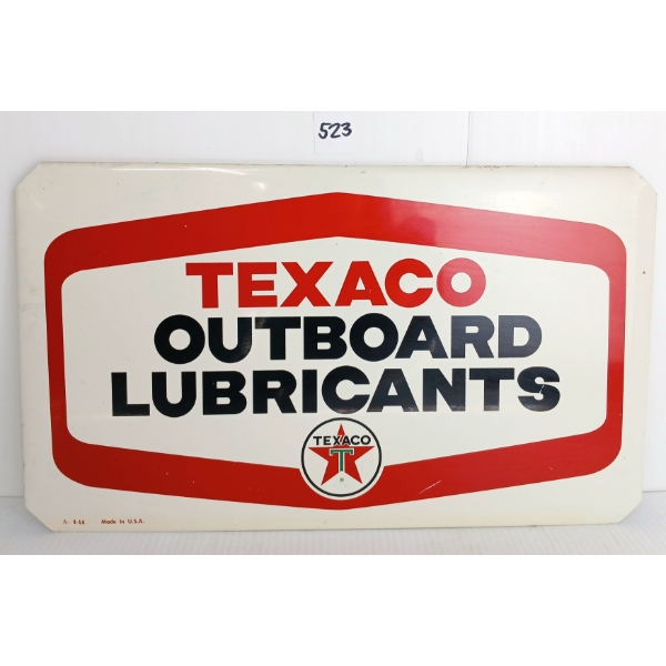 TEXACO OUTBOARD LUBRICANTS SST DISPLAY TOP