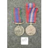 Image 1 : LOT OF 2 - WWII CVSM & WAR MEDALS