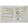 Image 7 : STERLING & MOISSANITE GENTLEMAN'S RING W/ CERTIFICATE