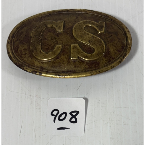 REPRO CONFEDERATE BELT BUCKLE