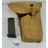 Image 1 : WWII BROWNING HI POWER HOLSTER & MAGAZINE - PAL REQD