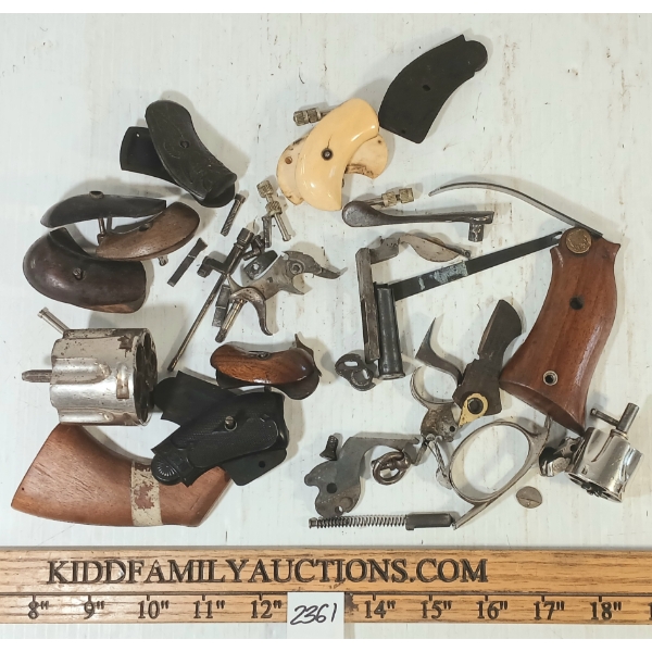 JOB LOT - VINTAGE HANDGUN PARTS