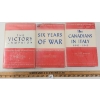 Image 1 : LOT OF 3 - "SIX YEARS OF WAR", "THE CANADIANS IN ITALY" & "THE VICTORY CAMPAIGN" - HARDCOVERS
