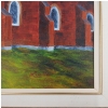 Image 3 : "OLD ST. JOHN'S ANGLICAN CHURCH" BY LUELLA THOMSON (1934 - 2025) - FRAMED ACRYLIC ON CANVAS