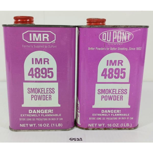 POWDER: DU POINT IMR 4895 SMOKELESS POWDER - 2LBS