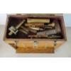 Image 5 : MACHINIST BOX W/ ACCESSORIES - INCL BRASS TOOLS