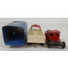 Image 5 : LOT OF 3 - MISC TIN & DIECAST TRUCKS - INCL TRI-ANG