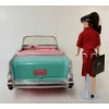 Image 6 : LOT OF 4 - BARBIE 1960 BUSY GAL DOLL, NOSTALGIC PAPER DOLL, 30TH ANNIVERSARY MAGAZINE & CORVETTE