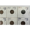 Image 4 : LOT OF 13 - U.S. LINCOLN HEAD PENNIES - INCL 1914, 1915, 1918 & 1919 ETC