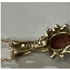 Image 5 : 10K GOLD CHAIN W/ RUBY PENDANT
