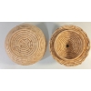 Image 7 : LIDDED GRASS BASKET BY GARMEL RICH